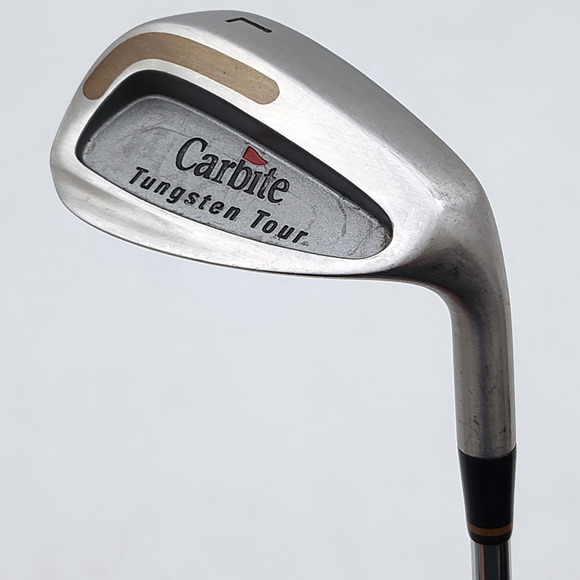 Carbite Other - Carbite Tungsten Tour 60º Lob Wedge RH True Temper Stiff Steel Shaft 34.5in Good